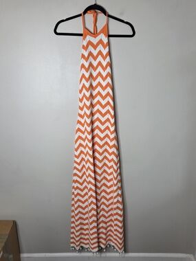 Kulani Kinis Chevron Knit Dreamsicle Dress